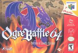 Ogre Battle 64 - Person of Lordly Caliber (USA) Box Scan